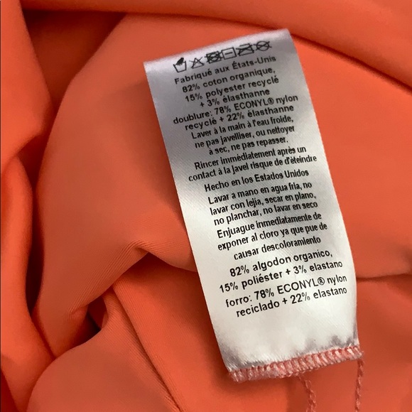 Mara Hoffman Audrey Plunging One Piece Swimsuit, M - Picture 9 of 10